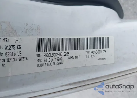 2011 Dodge Charger R/T from USA, damaged, VIN 2B3CL5CT2BH516285